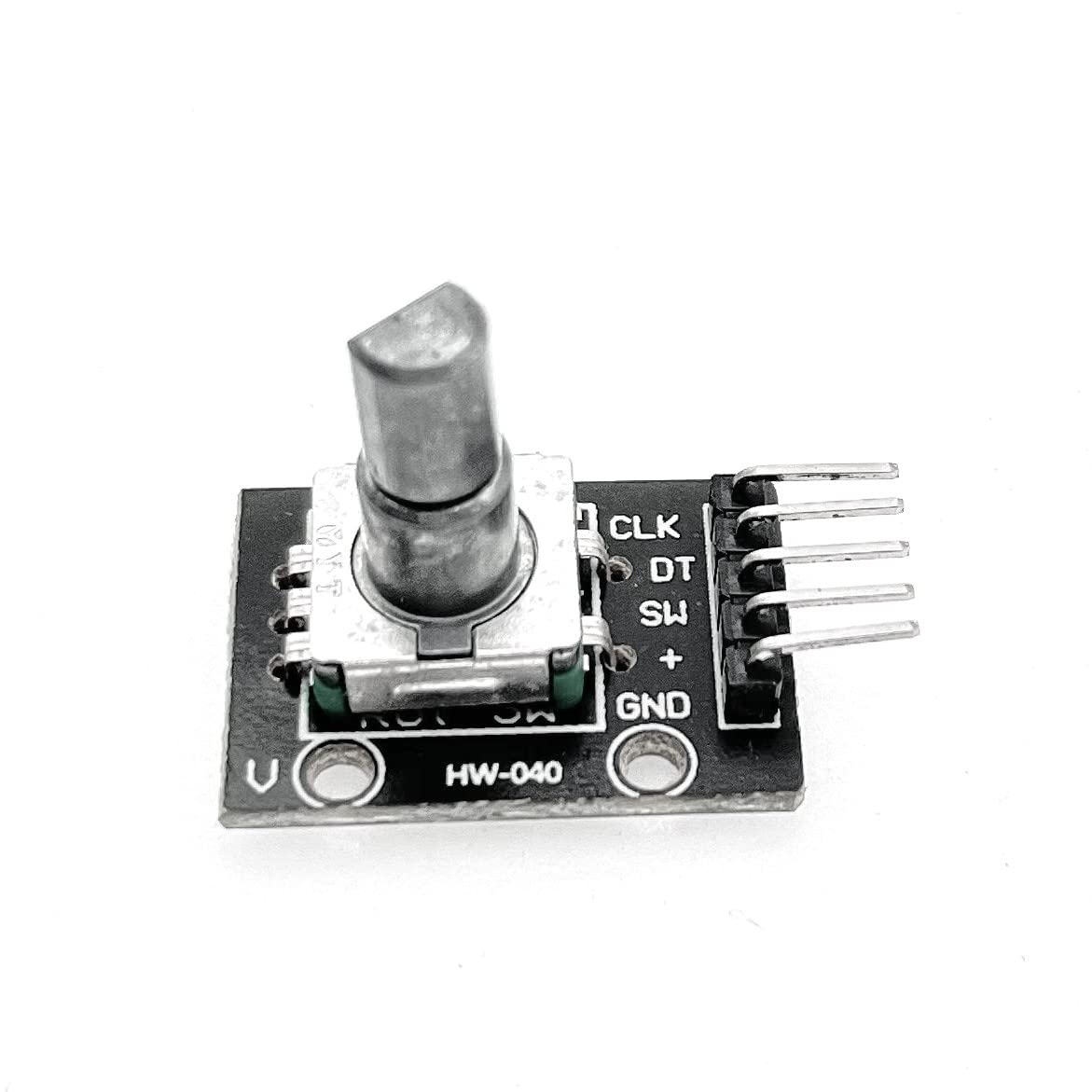 JZK 5 Pieces KY-040 Rotary Encoder 5 pin 360 Degree Rotary Encoder